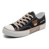 Bear Canvas Shoes Men'S Summer Breathable Versatile Trend Low-Top Student Casual Board Shoes Cloth Shoes Trendy Shoes