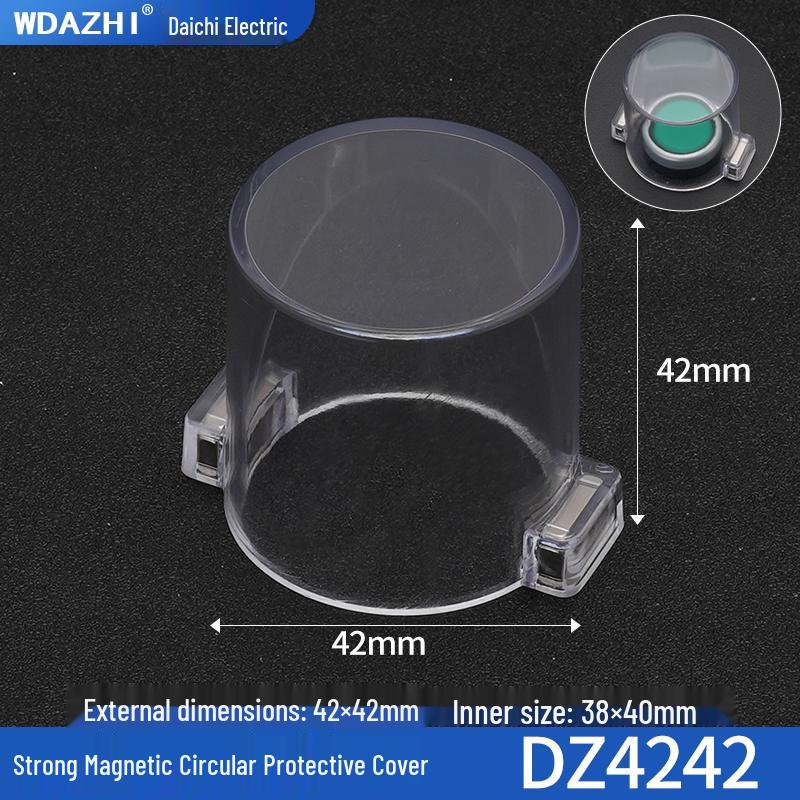 Dazhi Electric Magnetic Emergency Stop Button Cover: Dustproof, Transparent, Customizable.