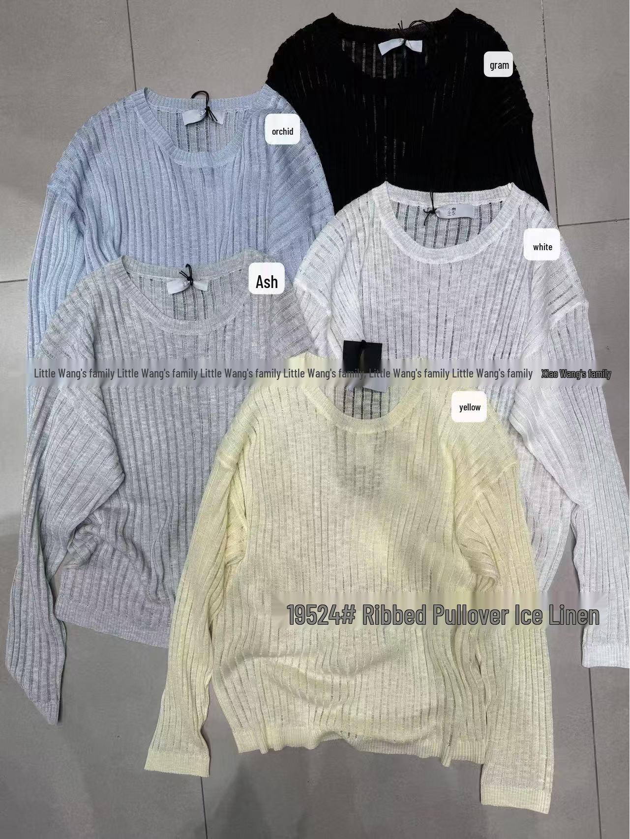 

Летняя трикотажная футболка в корейском стиле большого размера для повседневной носки с защитой от солнца One Size жёлтый