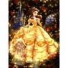 Disney Belle Diamond Painting: A Dreamy Fairy Tale Illustration 5D DIY Rhinestone Diamond Embroidery Cross Stitch Home and Wedding Decoration