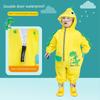Kinder Einteiler Regenmantel und Regenhosen Set, Ganzkörper-Regenbekleidung für Jungen und Mädchen, Kindergartenkinder, 2024 Neues Modell Regen C