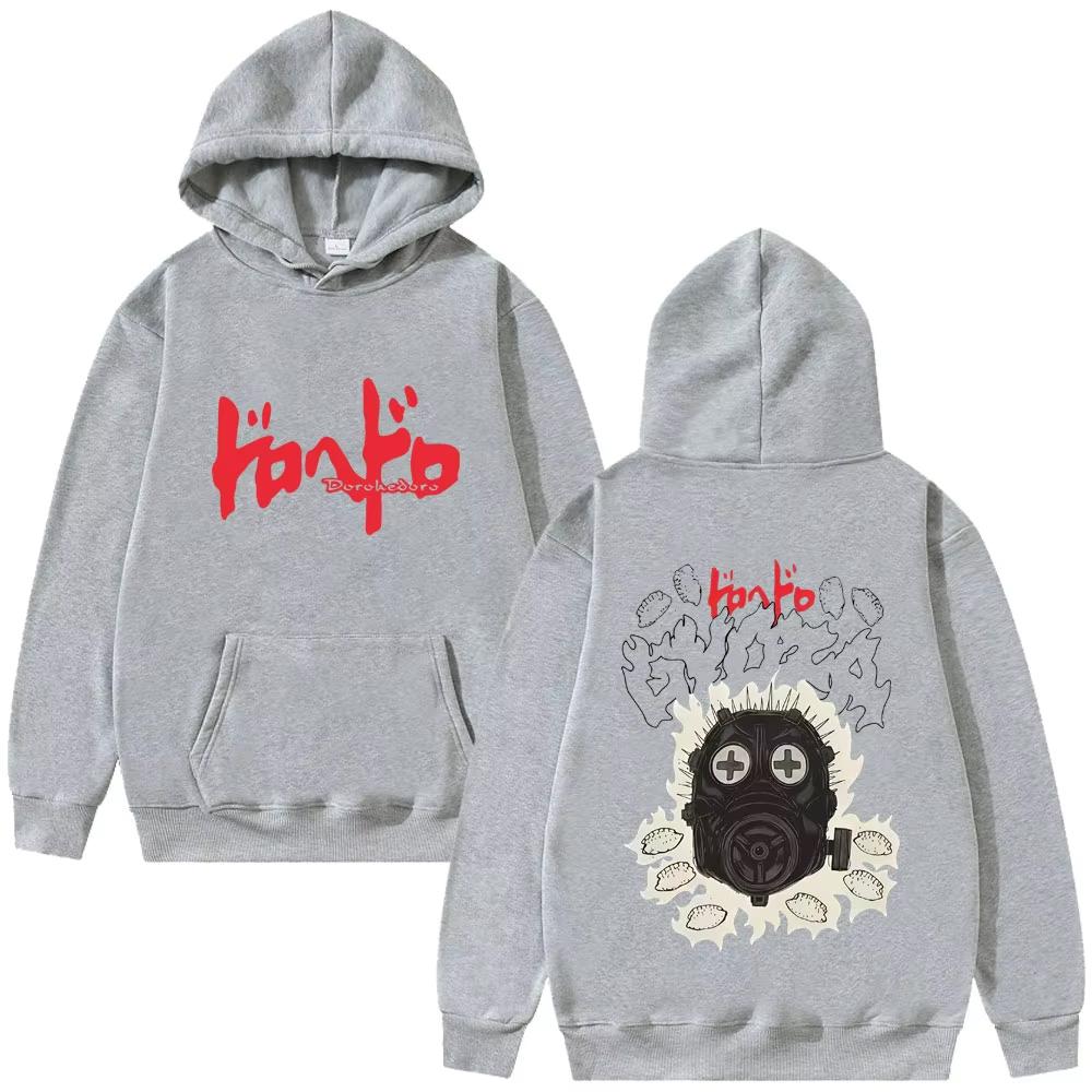 Hot Limited Anime Dorohedoro Kaiman Hoodie Men Women Manga Graphic Sweatshirt Male Casual Vintage Fleece Cotton Pullover Hoodies