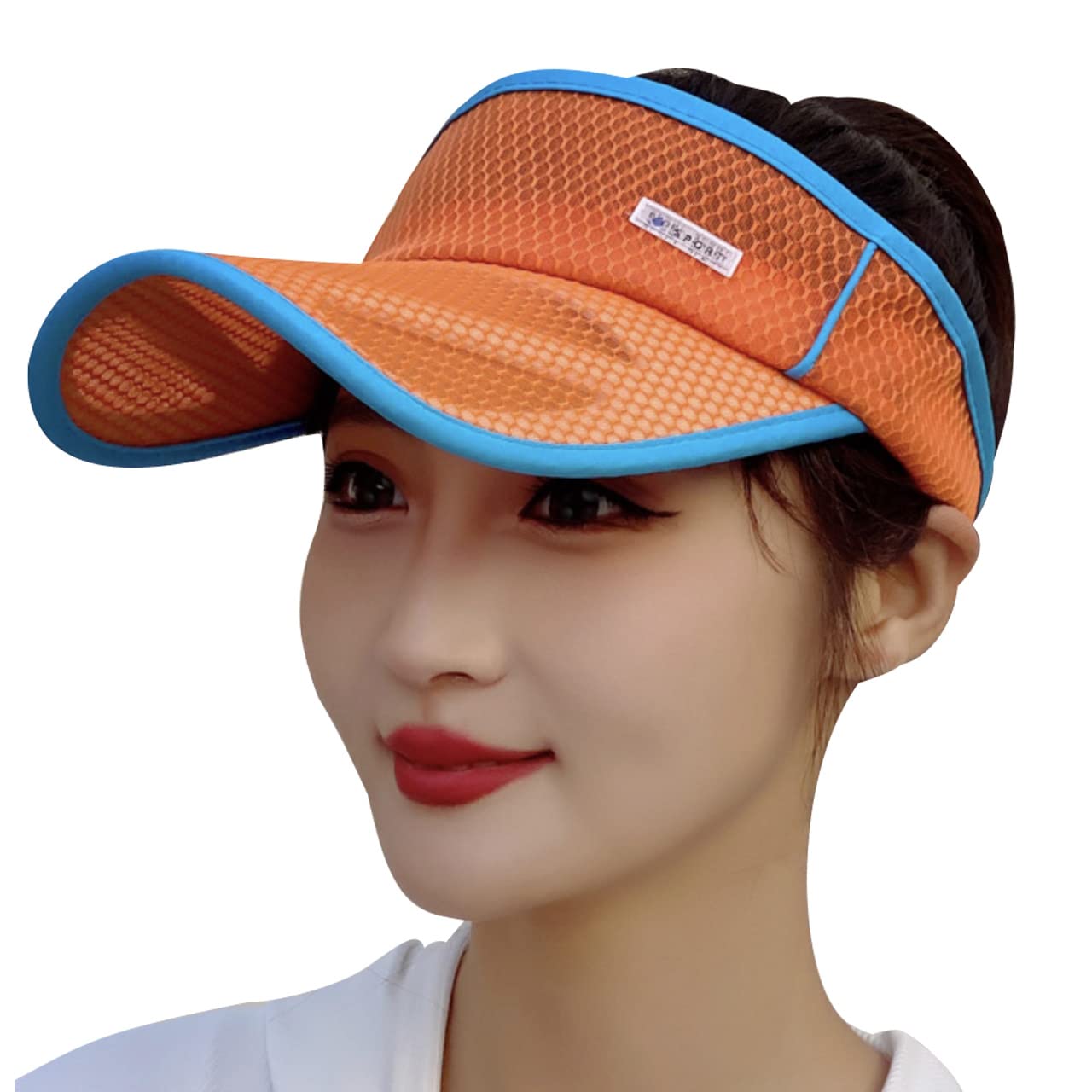 

Козырек Кепка Сетка Шляпа с Длинным Козырьком Спорт Бег Женщины Мужчины CA575 [Белый Клык] (оранжевый) оранжевый