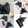 Modern Bat Patterned Case Wear Resistant PU Construction Protective Sleeve With Keychain Loop