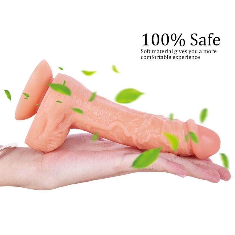 Woman Bedroom Masturbator Real Sensation Dildo Adult Products