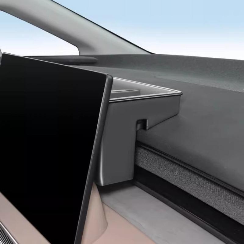 For Xpeng X9 2025 2026 Center Console Screen Rear Storage Box Dashboard Behind Organizer Tray Armrest Phone Holder Accessories