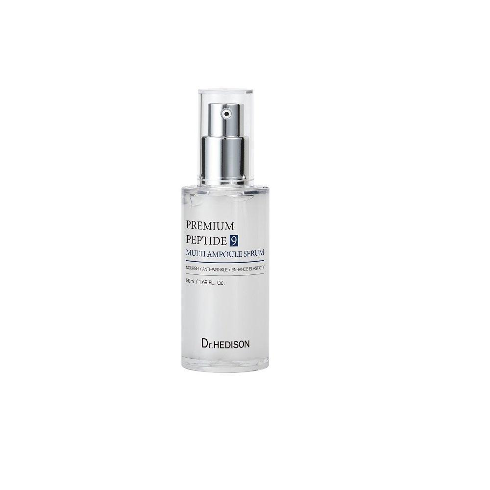 DR. Hedison, Peptide 9, Anti-Falten, Ampullen Behandlungs-Serum, Für das Gesicht, Für Frauen, 50 ml