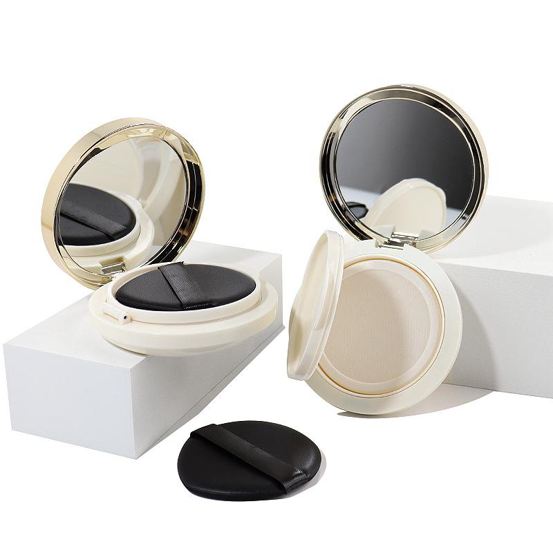 Portable Empty Air Cushion Puff Box With Powder Sponge Mirror Portable Cosmetic Makeup Case Container For BB Cream Foundation