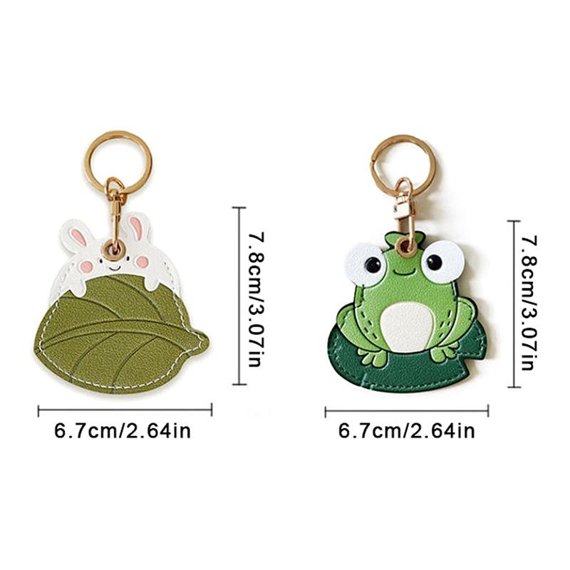 Soft Silicone Fruits Pattern Access Card Case Anti Loss Tracking Protector for Workplace and School Entry Security