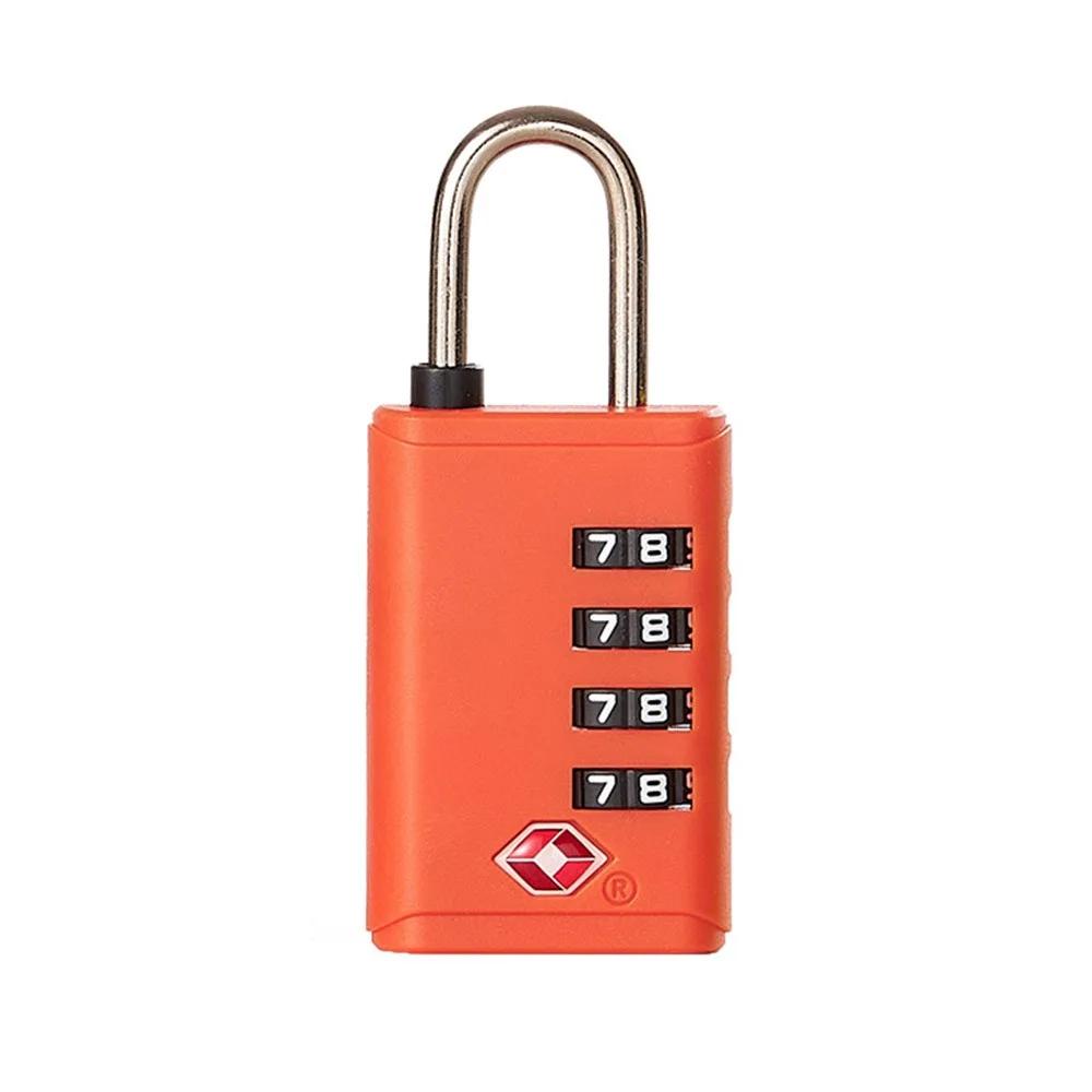 TSA Customs Padlock Travel Suitcase Luggage Backpack 3/4 Digit Combination Lock Portable Anti-theft Cabinet Locker Security Tool