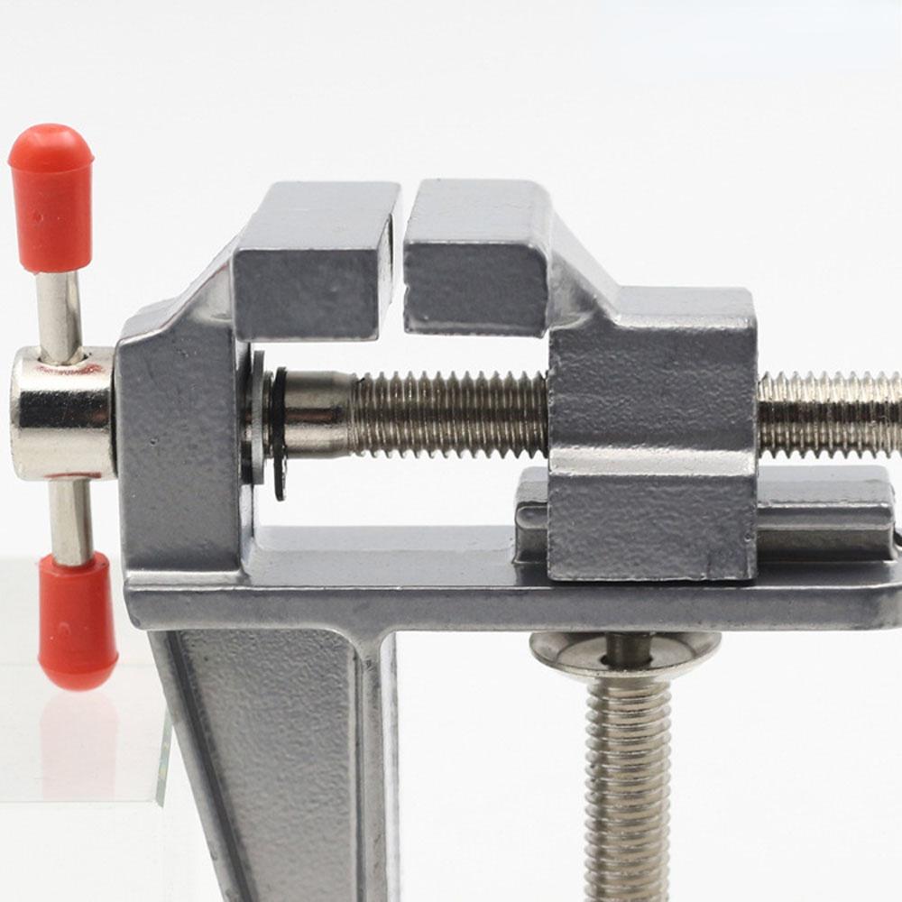 Mini Desktop Vise Small Bench Clamp Welding Aid Model Table Vise Household Flat Table Vise Precision Clamp