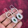 Green Copper Turquoise Earrings Gemstone Jewelry, 925 Solid Sterling Silver Handmade Earrings, Latest Design Jewelry