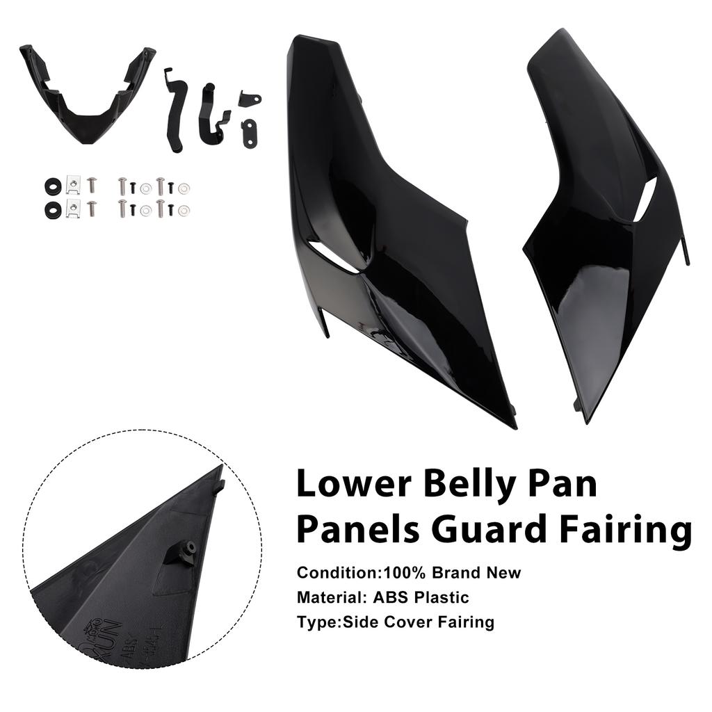 Lower Belly Pan Panels Guard Fairing For Street Triple 765 R/RS 2020-2022