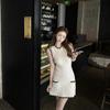 Korean Light Luxury Small Fragrant Style Sleeveless Vest Dress Women's Summer New Gentle Wind Slim Waist Knitted Skirt