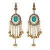 Indian Bohemian Rhinestone Tassel Earrings