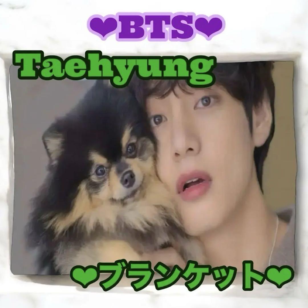 

[Б/У] BTS Тэхён Ёнтан Фан-комната Плед V