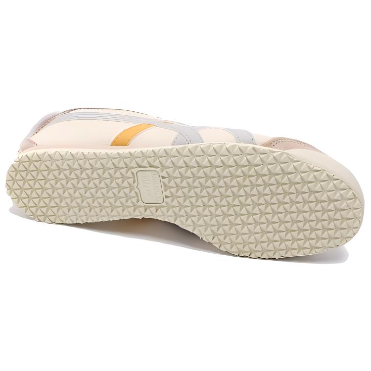 Onitsuka Tiger Mexico 66 Synthetic Leather Casual Fashion Slip Resistant Durable Low Top Lifestyle Shoes Unisex sneaker Khaki 1183B815-201