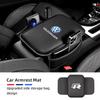 Car Armrest Cushion Arm Rest Mat Interior Storage Bag Accessories For VW GTI Polo Golf Passat Tiguan Arteon Touareg CC Taigo QW7