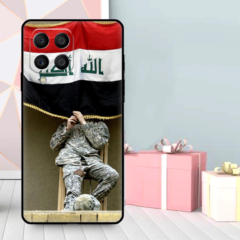 Iraqi Iraq National Flag Case For Samsung Galaxy M16 M31 M21 M13 M33 M53 M15 M35 M55 M36 M56 M12 M32 M52 M14 M34 M54