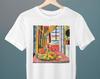 Interno a Nizza, Dipinto di Henri Matisse, T-Shirt Unisex, T-Shirt d'Arte, T-Shirt Fine Art, Regalo per Lei, Regalo per Lui, Regalo per Amante dell'Arte