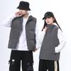 4 Colors Available Stand Collar Short Down Cotton Vest Sleeveless Jacket Plus Size Up To 8XL Couple Vest for Men Autumn Winter