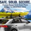 Outdoor Travel Luggage Packing Ropes Luggage Packing Ropes Elastic Tie Strap String Carabiner Hooks Motor Cycling Ropes