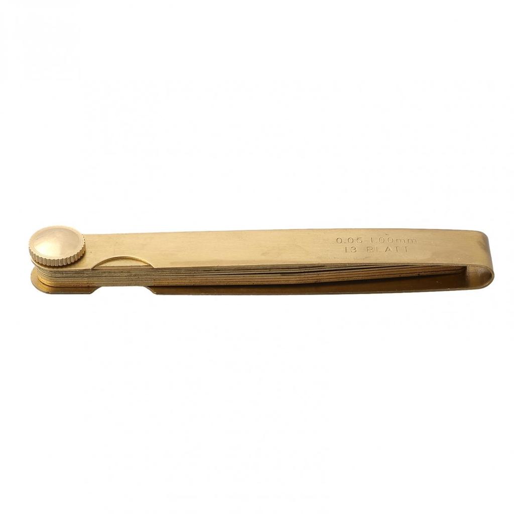Brass Feeler Gage Engineers Feeler Gauge High Precision Measure Tool Metric