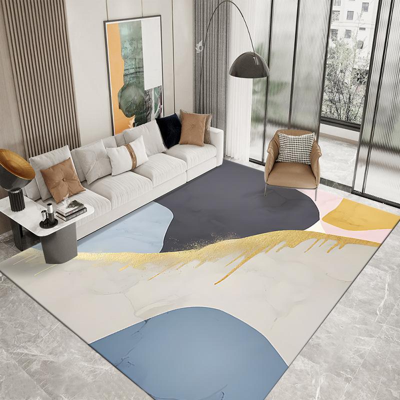 Modern Abstraction Living Room Decoration Carpet Nordic Style Rugs for Bedroom Non-slip Large Area Mat Home Washable Lounge Rug