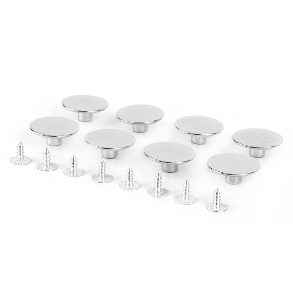 

Smooth Metal Button Jeans Sweater Coat Decoration Buttons DIY Accessories 50pcs set (20mm)