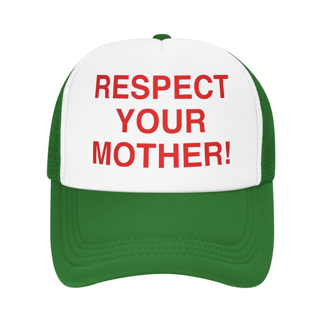 Respektiere deine Mutter Baby Harrys Styles Zusammen Zusammen Tour Netz-Sonnenhüte Wandern Angeln Snapback-Kappe Damen Unisex Hüte