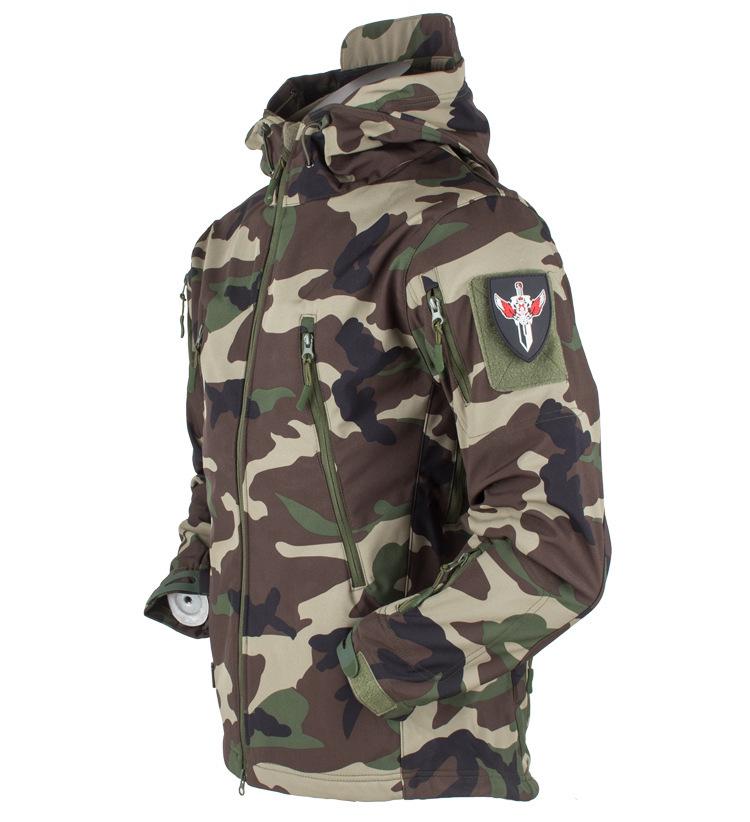 Men's and Women's Windproof Waterproof 3-in-1 Softshell Fleece Jacket