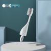 ETravel 2-in-1 Portable Folding Toothbrush & Toothpaste for Orthodontic Care