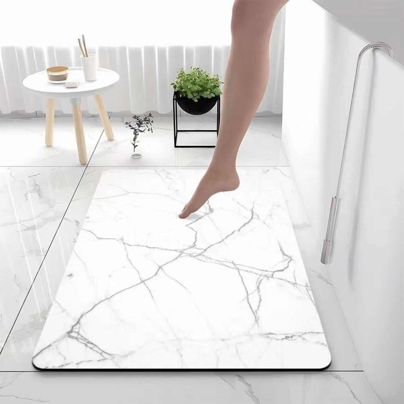 

Диатомовая печать в ванной комнате утолщающий коврик для ванной нескользящие ковры в умывальник ванная боковая половик душевая кабина коврик из пены с эффектом памяти 3D коврик 400mm*600mm