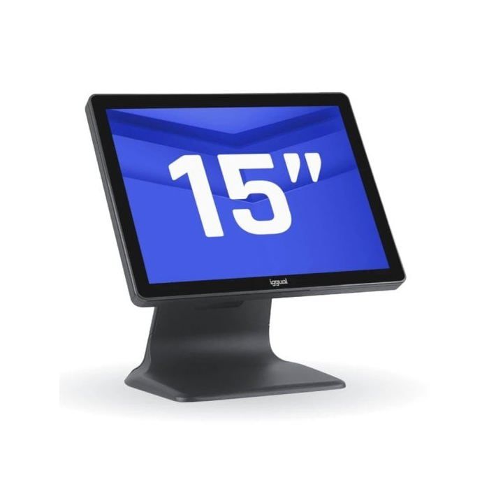 Iggual TPV AIO 15 Intel Celeron J4125/4GB/128GB SSD/15" Táctil