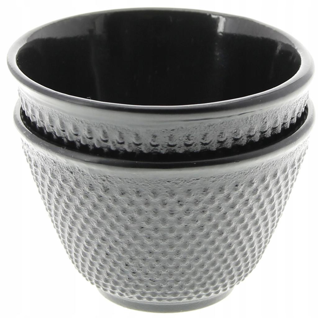 CAST IRON CUPS 2x CAST IRON CUPS FOR TEA AND INFUSIONS 100 Ml ENAMELLED