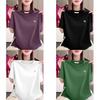 Urban Style T Shirt For Women With Printed Letters And Short Sleeves For Casual Summer Wear