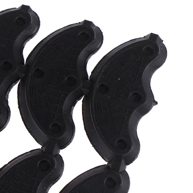 14/20/30 Pairs Rubber Heel Savers Toe Plates Taps Diy Shoe Repair Pads