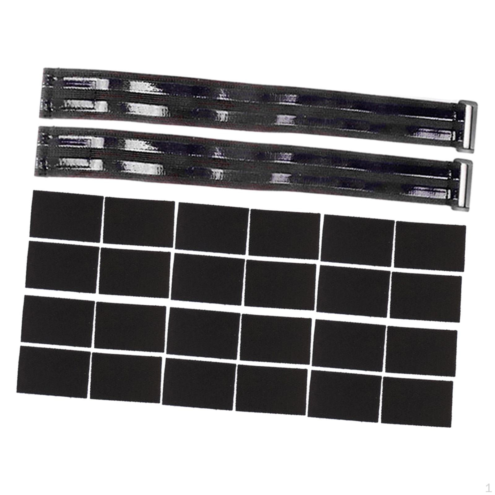 

Adjustable Knee High Boot Straps for Secure Fit with 24 Sticker