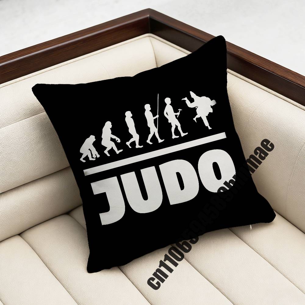 

Brazilian Jiu Jitsu BJJ Japan Judo Coffee Snake Throw Pillow Case Sham 45x45cm 40x40cm Square Car Pillowcase Pad Cushion Cover 30x30cm