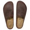 Birkenstock Naples 2.0 Fashion Trend Half Slippers Breathable EVA Closed Toe Sandals Unisex slippers Brown 1029617