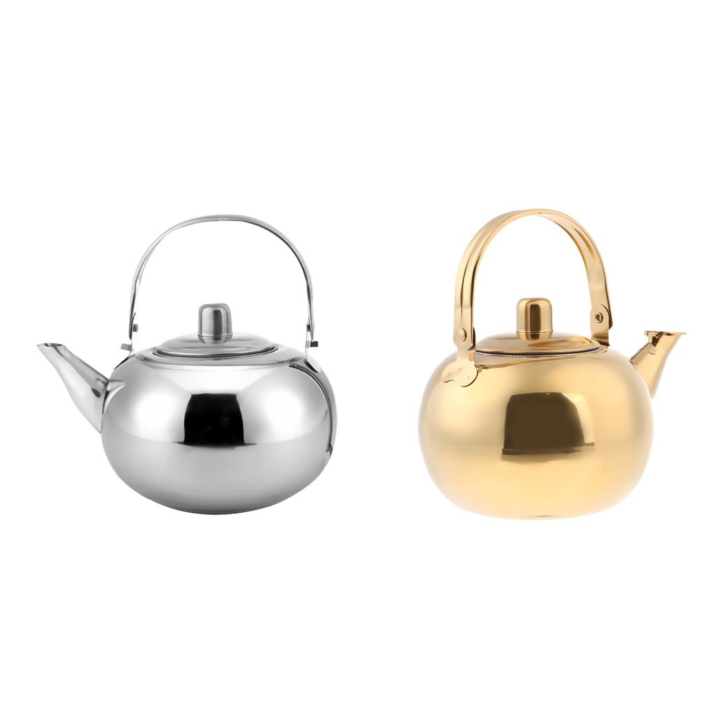Camping Stainless Steel Tea Kettle Water Pot 1L 1.5L L