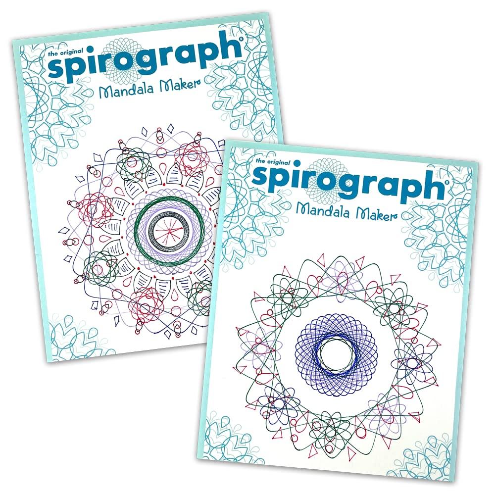 Spirograph Mandala Maker - Ett enkelt sätt att skapa otaliga fantastiska mandaladesigner - Designa Mandala Konst - Ålder 8+