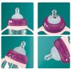 PP Cat Shape Milk Bottle Silicone Nipple Baby Bottle With Handle  Feeding Supplies