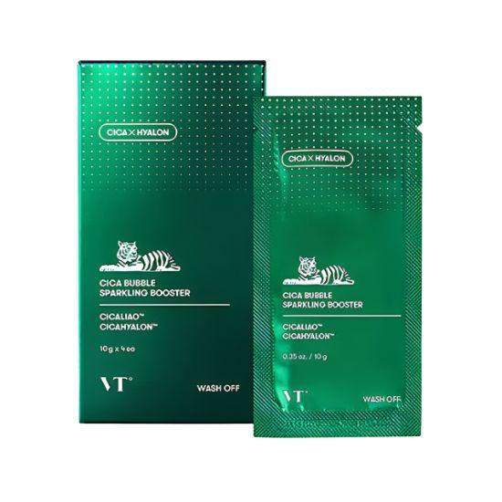 

VT Cosmetics CICA Bubble Sparkling Booster Deep Pore Cleansing & Skin Prep 10g x 4pcs