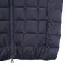 TAION Knit Switching Down Jacket M Navy Women Used