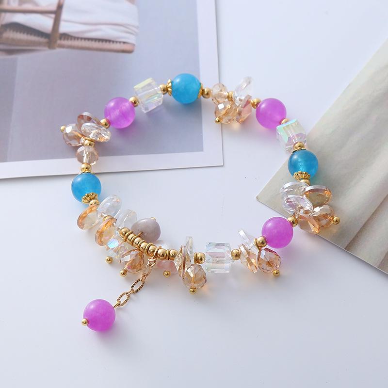 Crystal Bracelet Strawberry Crystal Bracelet Bangles Women Fashion Jewelry Accessories Gift