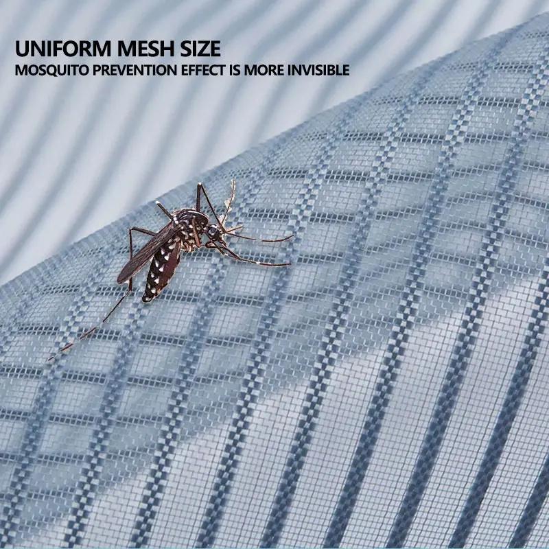 Summer Self-adhesive Window Screen Anti-Mosquito Prevent Flying Insects Invisible Mesh Curtains Removable Magnetic Screen Window