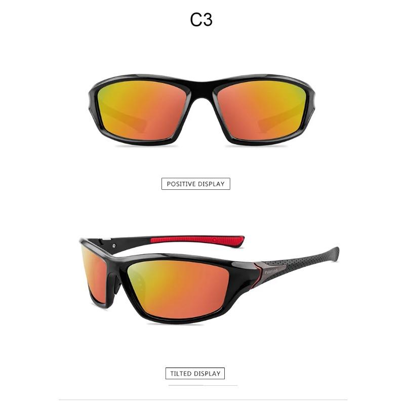 Classic Men Sunglasses UV400 Vintage Plastic Driving Goggles Male Sun Glasses for Travel Fishing Outdoor Sports