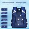 Rucksack mit großem Fassungsvermögen und Rückenschutz für Jungen und Mädchen, Klassen 1-6, Alter 6-12
