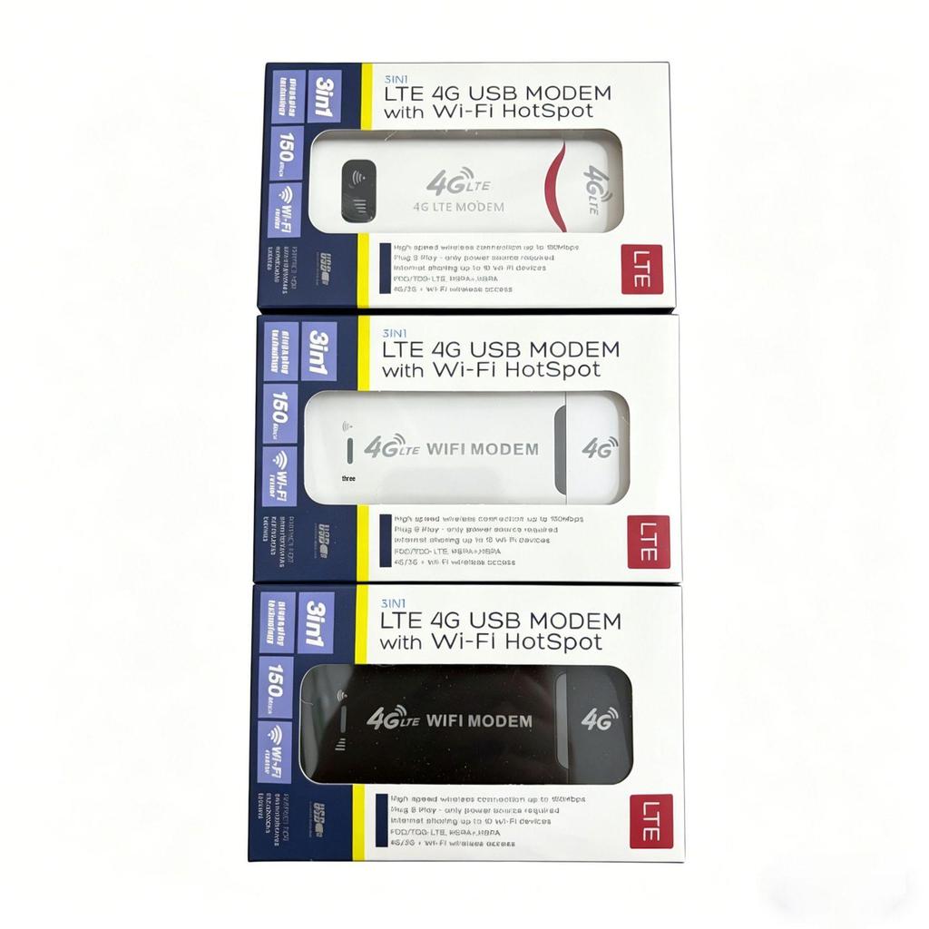 4G High-Speed 150Mbps Portable USB WiFi Modem for Home and Car